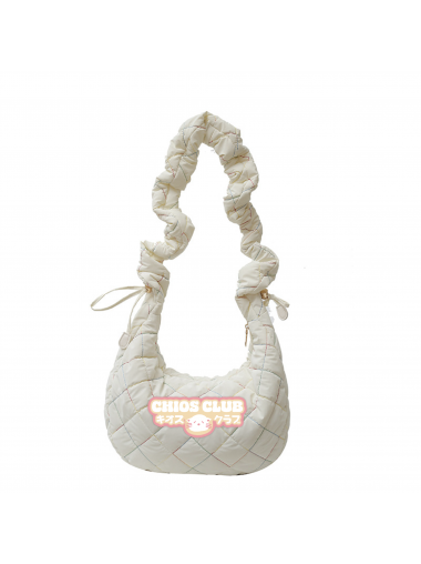 CHIOS CLUB - Chios Signature Rainbow Bubble Tote WHITE [tote25WH]